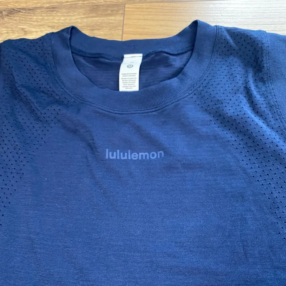 NWT Lululemon Swiftly Cropped Oversized Tank Top Club Blue / Club Blue Size 14